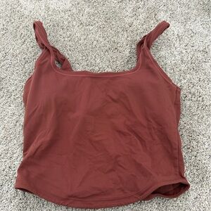 Vitality Rust Red Bra Top